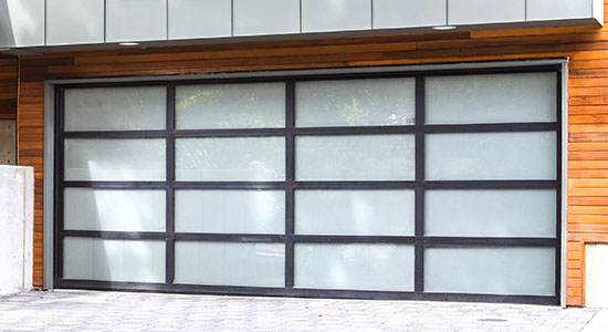 Aluminum Glass Garage Doors - 8800