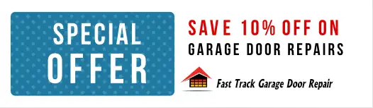 Save 10% Off on Garage door Repairs