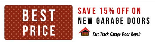 Save 15% OFF on New garage doors